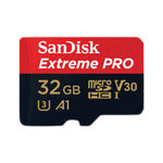 Micro SD Card | SanDisk 32GB Extreme Pro + Adaptor